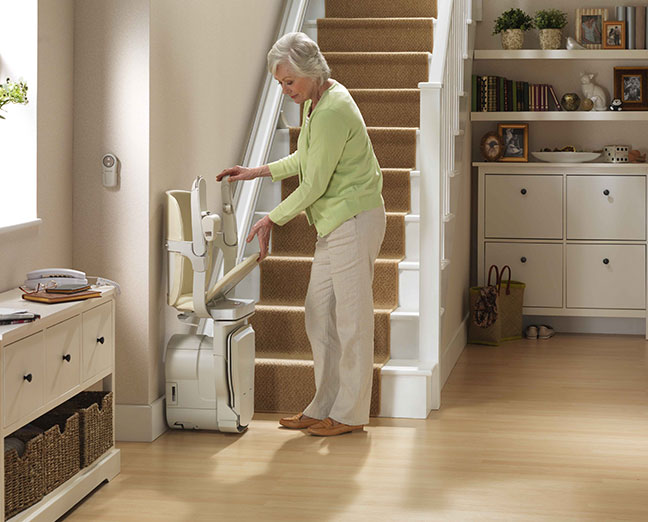 Compact Stairlift for Narrow Stairs & Steep Staircases | Stannah